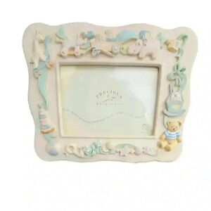 Russ Baby Precious Keepsakes Frame Vintage 4x6in